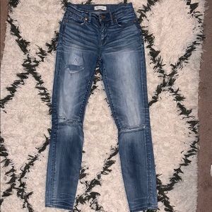 Madewell High Riser Skinny 26x28